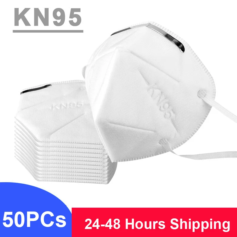 50Pcs KN95 Protective Masks n95 Face masks Nonwoven Dust-proof prevent bacterial Face Mouth Mask comfortable Safety Mask
50Pcs KN95 Protective Masks n95 Face masks Nonwoven Dust-proof prevent bacterial Face Mouth Mask comfortable Safety Mask