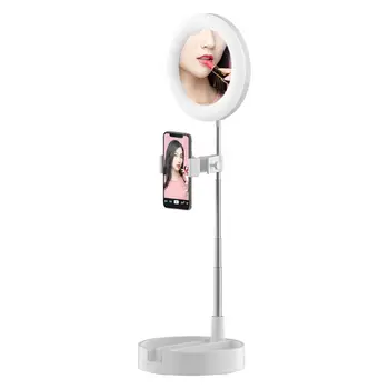 Foldable Telescopic USB LED Lamp Ring Fill Light Stand Holder for Live Streaming 95AD
Foldable Telescopic USB LED Lamp Ring Fill Light Stand Holder for Live Streaming 95AD