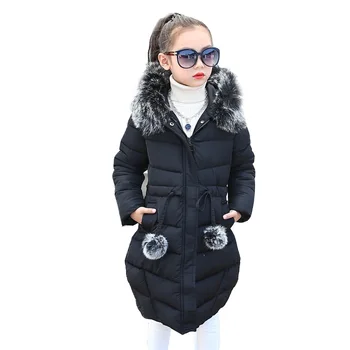 Girls Winter Overalls 2019 High Quality Children Fur Hooded Thick Warm Long Cotton-padded Jacket Coat Toddler Kids Cold Clothes
Girls Winter Overalls 2019 High Quality Children Fur Hooded Thick Warm Long Cotton-padded Jacket Coat Toddler Kids Cold Clothes