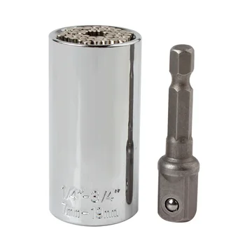 2pcs/set 7-19mm Multi Function Ratchet Universal Wrench with Power Drill Adapter of Car Repair Hand Tools Kit
2pcs/set 7-19mm Multi Function Ratchet Universal Wrench with Power Drill Adapter of Car Repair Hand Tools Kit