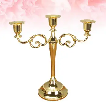 1Pc Candle Holder Candle Stand Vintage Candlestick Home Adornment Table Ornament Desktop Decoration for Hotel Home Room 
1Pc Candle Holder Candle Stand Vintage Candlestick Home Adornment Table Ornament Desktop Decoration for Hotel Home Room