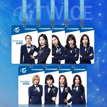 Kpop TWICE Member Momo Sana Mina Portrait CardOffice Card Pass Badge Card with Work Permit Lanyard Tag Portrait Card Supplies
Kpop TWICE Member Momo Sana Mina Portrait CardOffice Card Pass Badge Card with Work Permit Lanyard Tag Portrait Card Supplies