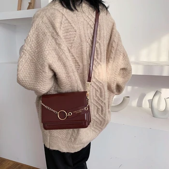 Jin Mantang Solid Color Leather Handbag 2020 New Shoulder Bag Fashion Small Square Bag Soft Leather Crossbody Bag Ladies Wallet
Jin Mantang Solid Color Leather Handbag 2020 New Shoulder Bag Fashion Small Square Bag Soft Leather Crossbody Bag Ladies Wallet
