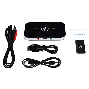 B6 2 in 1 Wireless Bluetooth Receiver Transmitter 4.1 Audio 3.5mm Adapter For PC Smartphone Bluetooth Receiver Transmitter
B6 2 in 1 Wireless Bluetooth Receiver Transmitter 4.1 Audio 3.5mm Adapter For PC Smartphone Bluetooth Receiver Transmitter