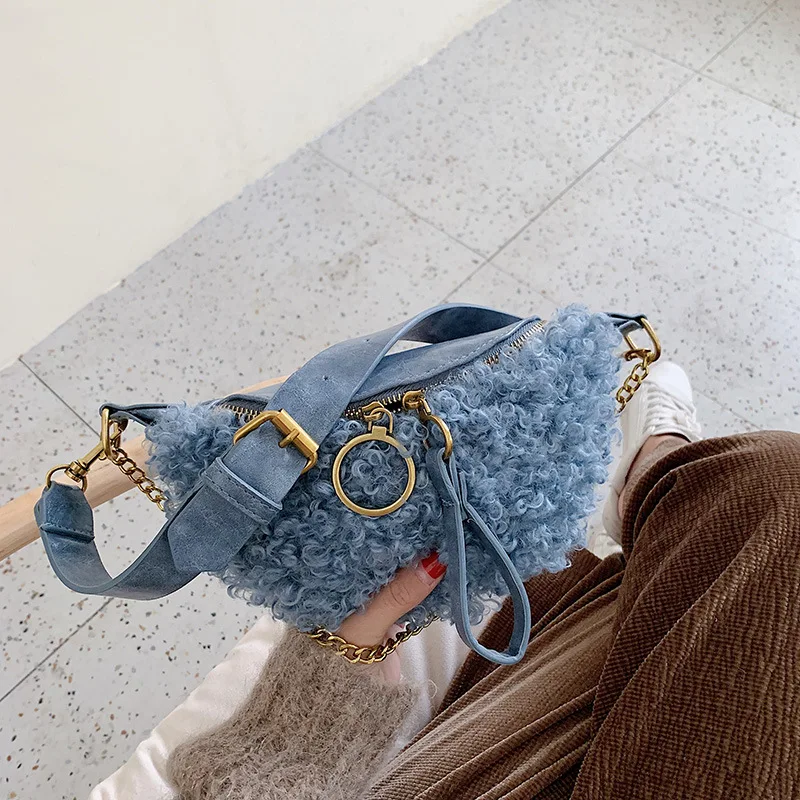 2019 Fashion Plush Crossbody Bags for Women Wide Belt Bag Leather Women Chain Shoulder Bags Waist Bag Fanny Pack Bolsa Feminina
2019 Fashion Plush Crossbody Bags for Women Wide Belt Bag Leather Women Chain Shoulder Bags Waist Bag Fanny Pack Bolsa Feminina