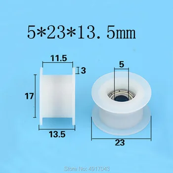 Free shipping 10 pcs 5*23*13.5mm3D printer, H groove, pulley, I rubber, built-in 695 pulley bearing
Free shipping 10 pcs 5*23*13.5mm3D printer, H groove, pulley, I rubber, built-in 695 pulley bearing