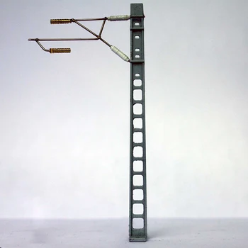 NFSTRIKE 1:87 HO Scale Train Railway Scene Decoration Single Arm Catenary Model For Sand Table Accessories
NFSTRIKE 1:87 HO Scale Train Railway Scene Decoration Single Arm Catenary Model For Sand Table Accessories