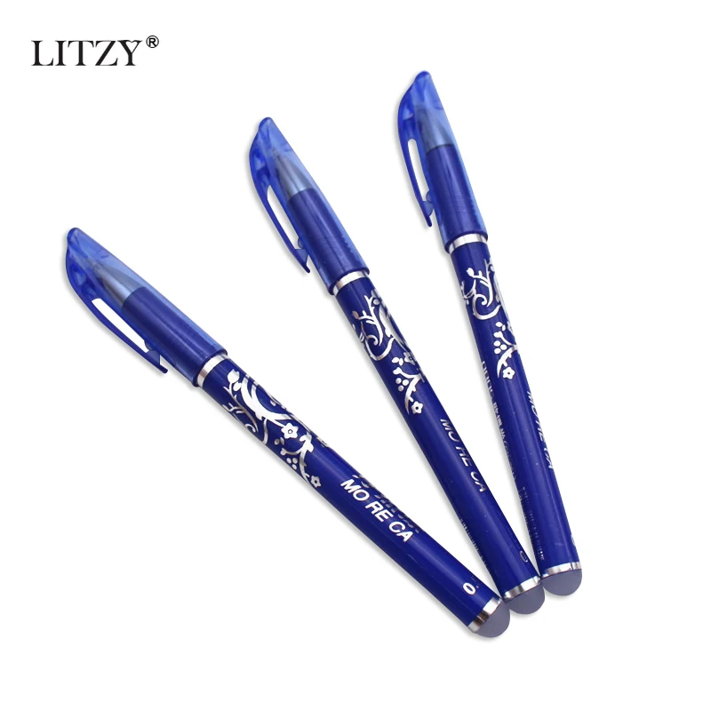6Pcs/Set 0.5mm Blue Ink Gel Pen Erasable Refill Rod Erasable Pen Washable Handle School Office Writing Stationery Supplies Gift
6Pcs/Set 0.5mm Blue Ink Gel Pen Erasable Refill Rod Erasable Pen Washable Handle School Office Writing Stationery Supplies Gift