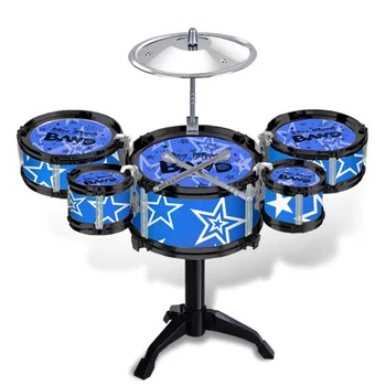 Children'S Jazz Drums Boys Early Education Educational Toys Exercise Coordination Hands-On Ability Musical Instrument Drum Sets, 
Children'S Jazz Drums Boys Early Education Educational Toys Exercise Coordination Hands-On Ability Musical Instrument Drum Sets,