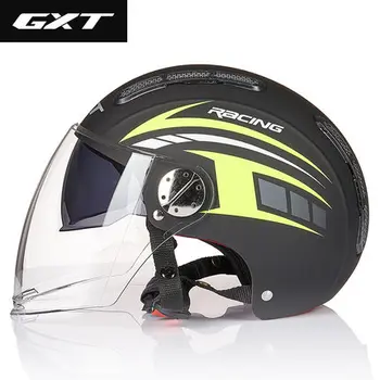 GXT Motorcycle Helmet Open Face Dual Lens Visors Moto Helmet Electric Bicycle Helmet Summer Scooter Motorbike Helmet Casco Moto 
GXT Motorcycle Helmet Open Face Dual Lens Visors Moto Helmet Electric Bicycle Helmet Summer Scooter Motorbike Helmet Casco Moto