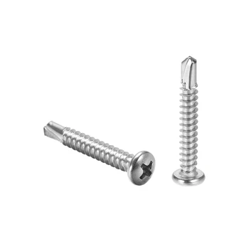 uxcell 60pcs #10 x 1-3/4" Self Tapping Screws 410 Stainless Steel Phillips Pan Head Self Drilling Screws for DIY House Makin
uxcell 60pcs #10 x 1-3/4" Self Tapping Screws 410 Stainless Steel Phillips Pan Head Self Drilling Screws for DIY House Makin