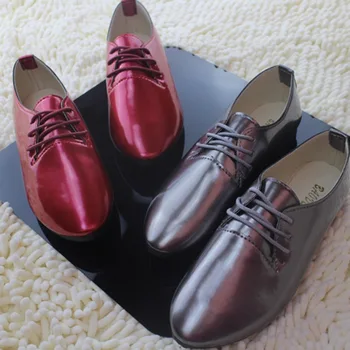 2020 Spring Hot Sale Fashion Women Patent Leather Lace-up Casual Shoes Pointed Toe Flat Candy Color Leather Shoes Big Size 35-42
2020 Spring Hot Sale Fashion Women Patent Leather Lace-up Casual Shoes Pointed Toe Flat Candy Color Leather Shoes Big Size 35-42