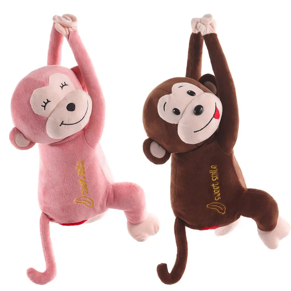 New Innovative Car Hanging Tissue Box Auto Tissue Holder Cute Monkey Toy Paper Napkin Box Cover Holder Napkin Paper Storage
New Innovative Car Hanging Tissue Box Auto Tissue Holder Cute Monkey Toy Paper Napkin Box Cover Holder Napkin Paper Storage