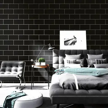 45500cm/roll Pvc Black White Brick Pattern Self-adhesive Tiles Bathroom Room Living Home Wallpaper Decor Modern Stickers Wa I5Y7
45500cm/roll Pvc Black White Brick Pattern Self-adhesive Tiles Bathroom Room Living Home Wallpaper Decor Modern Stickers Wa I5Y7