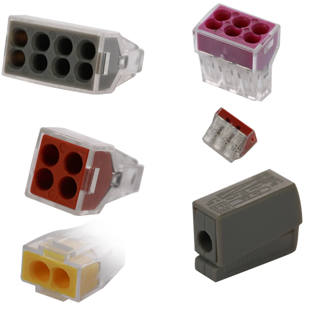 Hot New 100pcs Kit in Plastic Box Hard Wire Connection Terminals Wire Crimp Butt Terminal PCT Connector
Hot New 100pcs Kit in Plastic Box Hard Wire Connection Terminals Wire Crimp Butt Terminal PCT Connector
