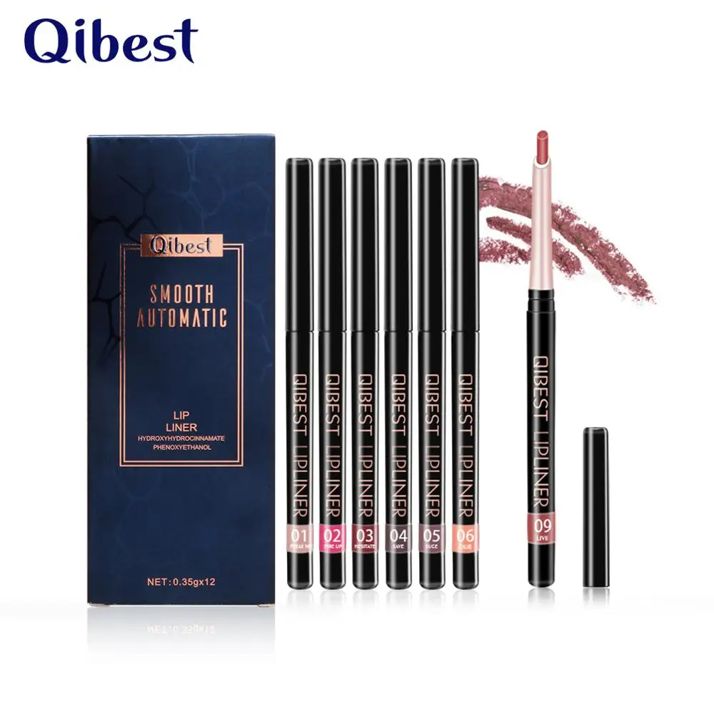 QIBEST 12pcs/Set Lip Liner Smooth Long Lasting Lipstick Lips Liner Waterproof Natural Color Make up Women Cosmetics Lip Liner
QIBEST 12pcs/Set Lip Liner Smooth Long Lasting Lipstick Lips Liner Waterproof Natural Color Make up Women Cosmetics Lip Liner