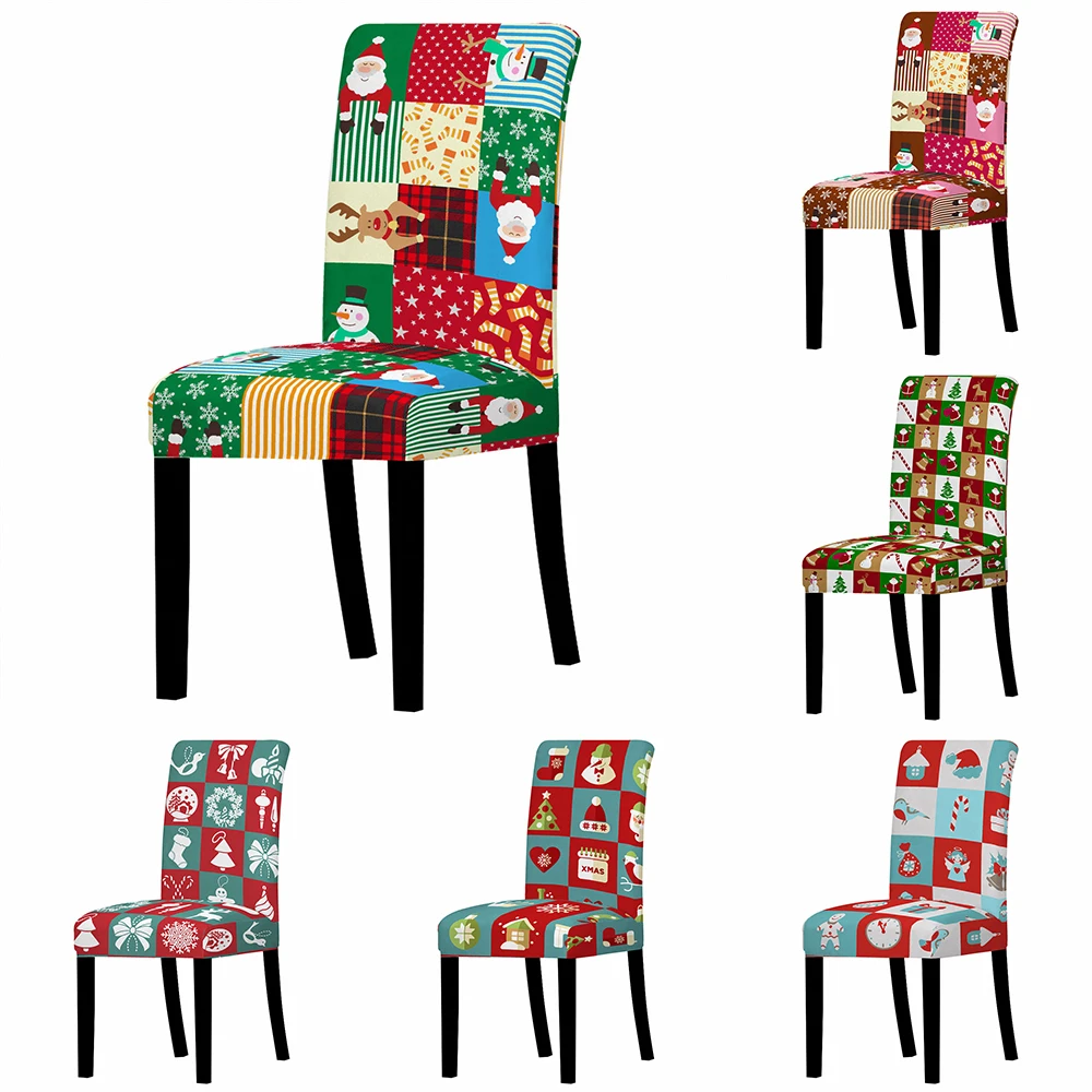 Spandex Christmas Printed Chair Cover Elastic Dining Chair Slipcover Seat Protector Stretch Removable Chair Covers
Spandex Christmas Printed Chair Cover Elastic Dining Chair Slipcover Seat Protector Stretch Removable Chair Covers
