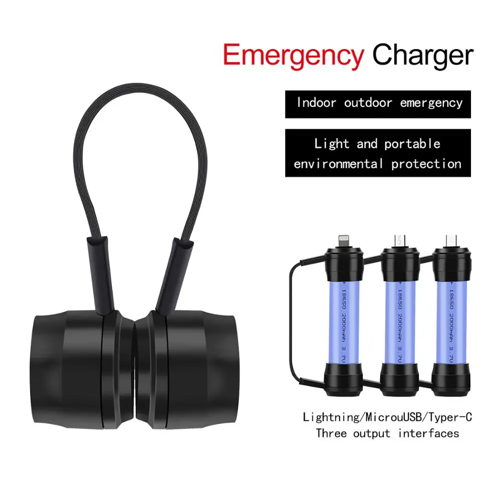 18650 creative charger + charging treasure 5V2A portable carrying Lighting / Micro usb / Typer-c charging port
18650 creative charger + charging treasure 5V2A portable carrying Lighting / Micro usb / Typer-c charging port