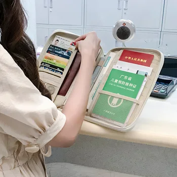 Multi-function Document Bag Man Casual Travel Clutch Kit Women Passport Air Tickets Convenient Storage Pouch Accessories Items
Multi-function Document Bag Man Casual Travel Clutch Kit Women Passport Air Tickets Convenient Storage Pouch Accessories Items