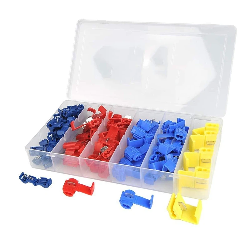 65Pcs Cable Connector Terminal Crimp Scottish Straight Lock Quick Connector Electric Car Audio Kit Tool
65Pcs Cable Connector Terminal Crimp Scottish Straight Lock Quick Connector Electric Car Audio Kit Tool