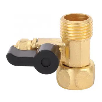 G1/4in Ball Valve Copper 3 Way Ball Valve Water Purifier Valve Fitting Accessories
G1/4in Ball Valve Copper 3 Way Ball Valve Water Purifier Valve Fitting Accessories