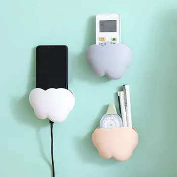 Cute Cloud Shape Wall-Mounted Storage Box Remote Control Mobile Phone Storage Holder Self-adhesive Storage Box
Cute Cloud Shape Wall-Mounted Storage Box Remote Control Mobile Phone Storage Holder Self-adhesive Storage Box