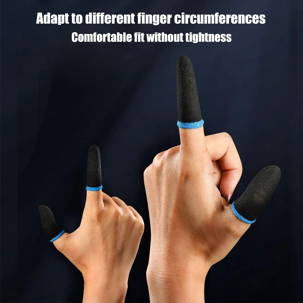 2 Pcs Gaming Controller Sweat-proof Gloves Sleeves Breathable Fingertips Cover Accessory Computer Laptop Cellphone
2 Pcs Gaming Controller Sweat-proof Gloves Sleeves Breathable Fingertips Cover Accessory Computer Laptop Cellphone