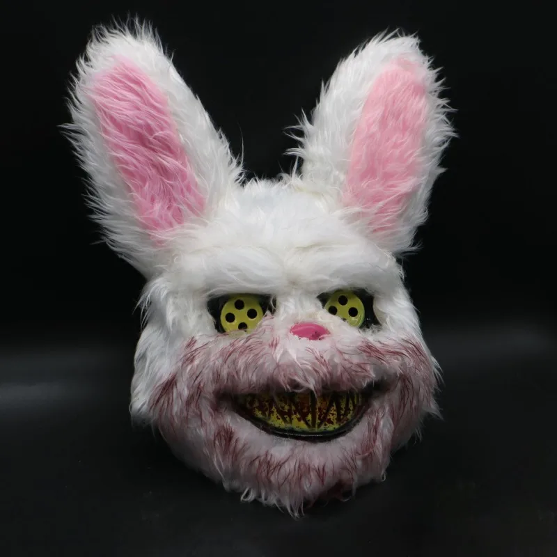 Bloody Plush Rabbit Mask Halloween Party Cosplay Mask Rabbit Bear Scary Mask For Kids Adult
Bloody Plush Rabbit Mask Halloween Party Cosplay Mask Rabbit Bear Scary Mask For Kids Adult