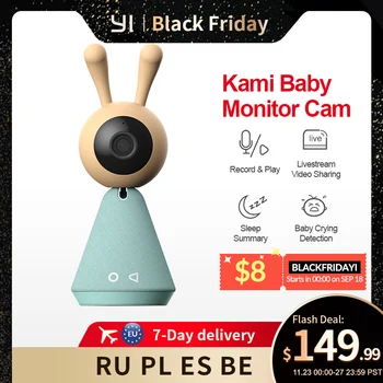 1080p HD Baby Monitoring Camera & Table/Wall Stand Security Video Baby Monitor Babyfoon Temperature Two-way Audio Crying Alert
1080p HD Baby Monitoring Camera & Table/Wall Stand Security Video Baby Monitor Babyfoon Temperature Two-way Audio Crying Alert