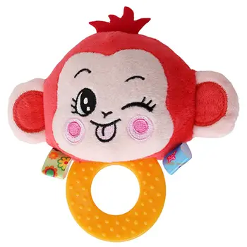 Happy Monkey baby BB sounds rattle hand holding teether rattles baby bells 0-1 plush toys animal rattles
Happy Monkey baby BB sounds rattle hand holding teether rattles baby bells 0-1 plush toys animal rattles