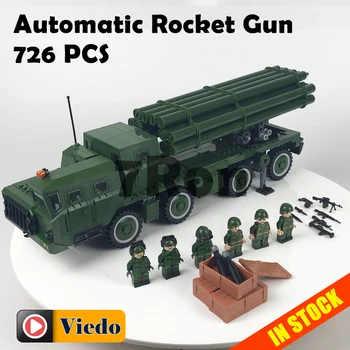 Dropshipping 8104 726pcs Compatible blocks military Figure Automatic rocket gun Model building toys hobbies bricks for children
Dropshipping 8104 726pcs Compatible blocks military Figure Automatic rocket gun Model building toys hobbies bricks for children
