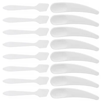 100Pcs Cosmetic Mask Scoop Facial Cream Dispenser Practical Mask Spoon Cream Subpackging Spoon White
100Pcs Cosmetic Mask Scoop Facial Cream Dispenser Practical Mask Spoon Cream Subpackging Spoon White