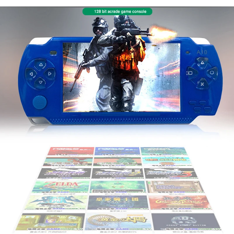 4.3inch Screen Children Classic Handheld Digital Screen Video for PSP Game Console With Camera Music & Electronic Books
4.3inch Screen Children Classic Handheld Digital Screen Video for PSP Game Console With Camera Music & Electronic Books