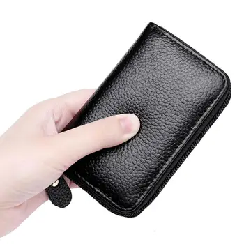 Multi-function Coin Purse Function Card Case Business Card Holder Cowhide Leather Solid Color Card Bags Zip Wallet
Multi-function Coin Purse Function Card Case Business Card Holder Cowhide Leather Solid Color Card Bags Zip Wallet