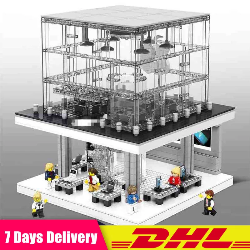 2019 SD6900 1116 Pcs City Street View Creative LED Flagship Store Building Compatible LegoINGlys Blocks Bricks Educational Toys
2019 SD6900 1116 Pcs City Street View Creative LED Flagship Store Building Compatible LegoINGlys Blocks Bricks Educational Toys