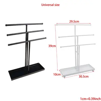 Metal 3 Tier Tabletop Bracelet & Necklace Jewelry necklace Organizer Display Tree jewelry holder jewelry organizer
Metal 3 Tier Tabletop Bracelet & Necklace Jewelry necklace Organizer Display Tree jewelry holder jewelry organizer