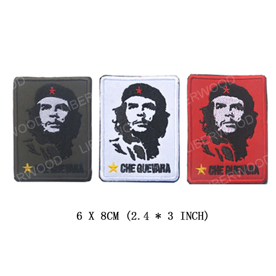 Ernesto Che Guevara кубинский вождь кубинской революции вышитая нашивка военная куртка