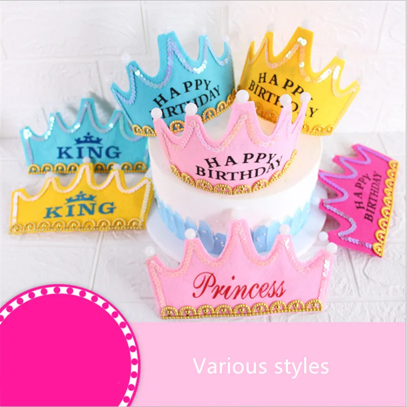 Luminous birthday hat led luminous crown hat five lights felt headband hat cake card party holiday hat
Luminous birthday hat led luminous crown hat five lights felt headband hat cake card party holiday hat