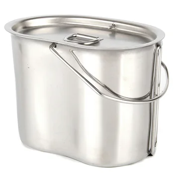 ABZB-700Ml Stainless Steel Field Game Cooking Cup Camping Cooking Cup With Handles
ABZB-700Ml Stainless Steel Field Game Cooking Cup Camping Cooking Cup With Handles