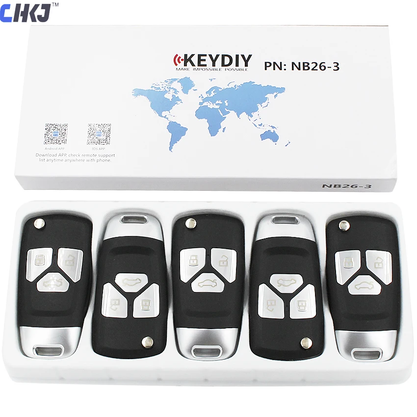 CHKJ 5pcs/lot NB26 KD Remote Key Multi-functional 3/4 Buttons NB Series for KD900 URG200 KD900 KD-X2 all function in one
CHKJ 5pcs/lot NB26 KD Remote Key Multi-functional 3/4 Buttons NB Series for KD900 URG200 KD900 KD-X2 all function in one