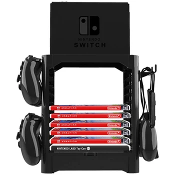 For Nintendo Switch Storage Bracket 10 Game Disc Card Tower Controller Holder Multi-Function Console Stand
For Nintendo Switch Storage Bracket 10 Game Disc Card Tower Controller Holder Multi-Function Console Stand