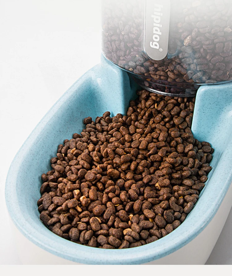 3.8L Two Styles Pet Automatic Feeder Small Size Large Capacity Cat Dog Water Feeder with Non-slip base Pet Food Container 3.8L Two Styles Pet Automatic Feeder Small Size Large Capacity Cat Dog Water Feeder with Non-slip base Pet Food Container