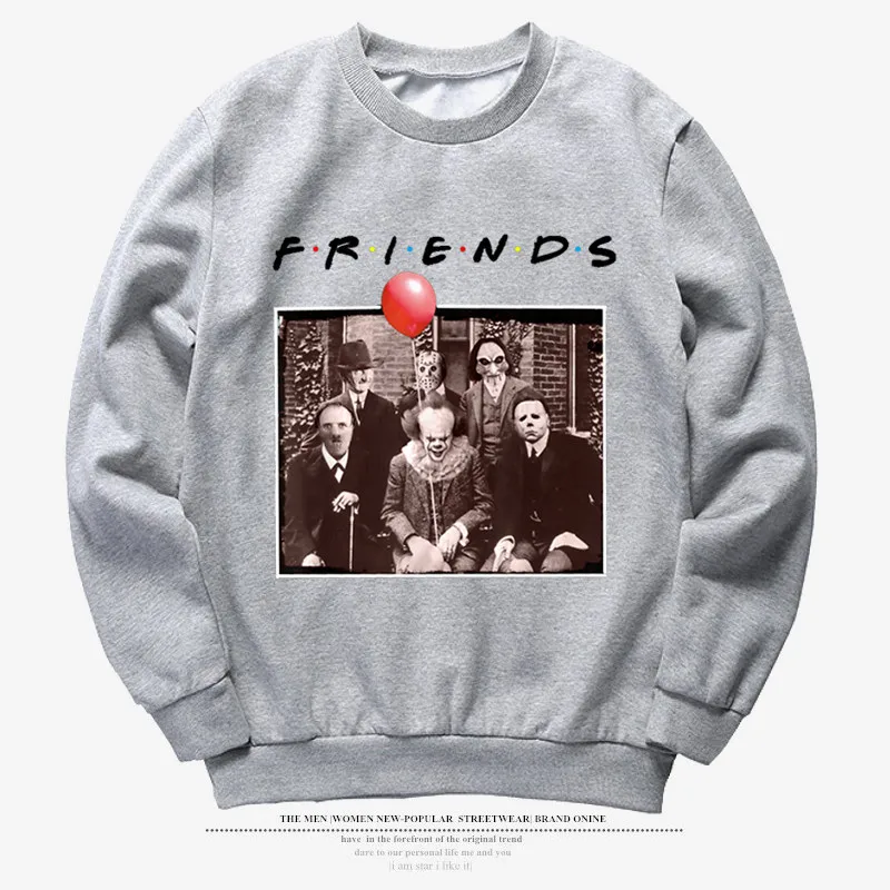QZHIHE Pennywise 3D Joker Sweater It: Chapter Two Horror Friends Hooded Sweatshirts Men Women Michael Myers Pullover Hoodies
QZHIHE Pennywise 3D Joker Sweater It: Chapter Two Horror Friends Hooded Sweatshirts Men Women Michael Myers Pullover Hoodies