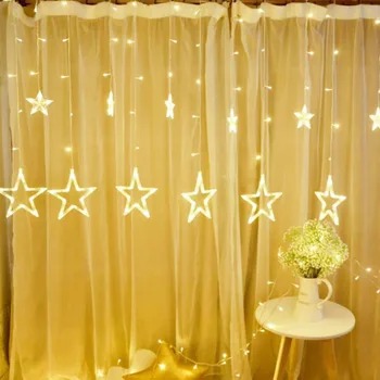 LED Stars String Light Fairy Icicle 2.5M Star Christmas Garland Wedding Party Window Outdoor Decoration Light
LED Stars String Light Fairy Icicle 2.5M Star Christmas Garland Wedding Party Window Outdoor Decoration Light