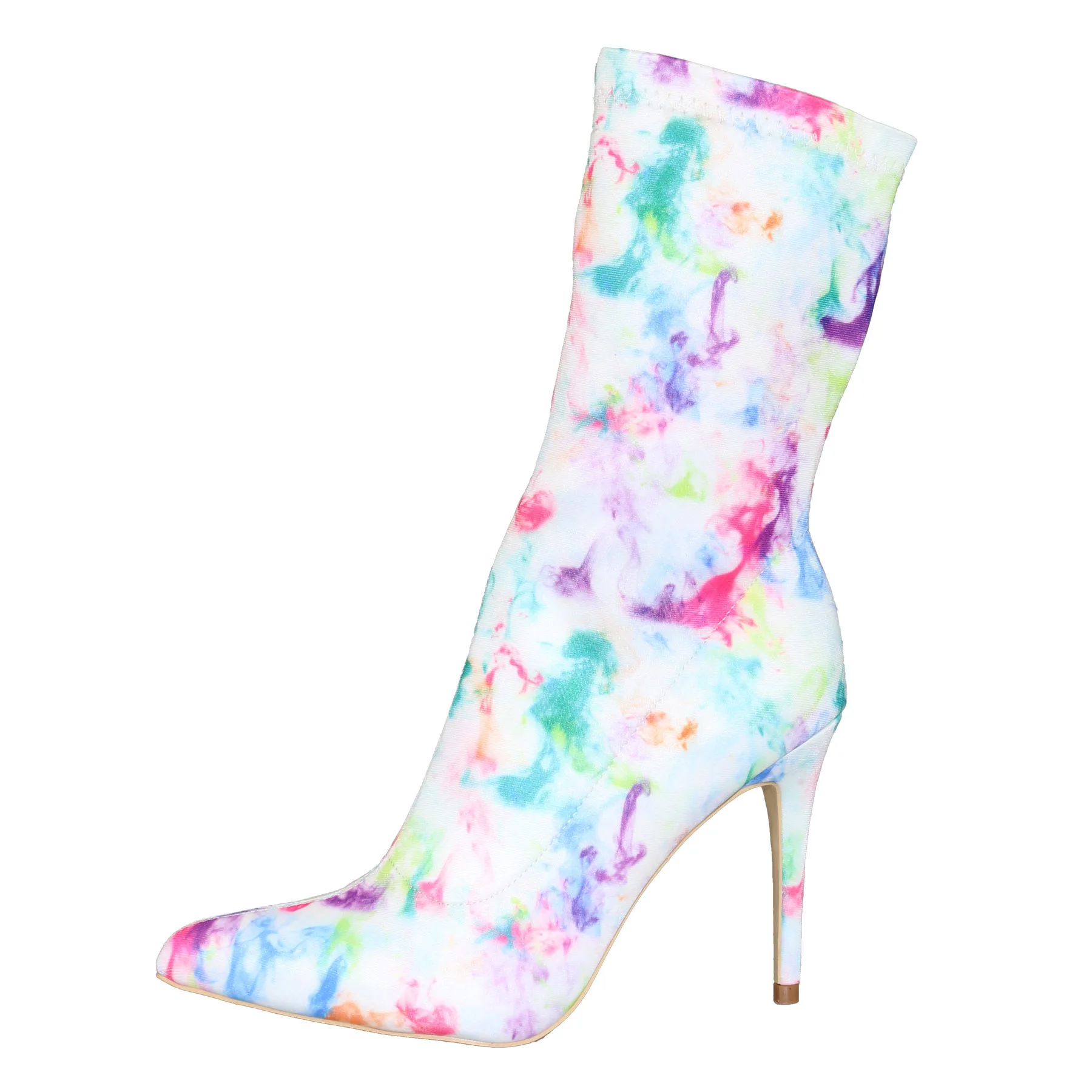 TIMETANG New Arrival Women Ankle Boot Unique Flower Print Fashion Pointed Toe High Thin Heel Autumn/Sping/Winter Boot Plus Size
TIMETANG New Arrival Women Ankle Boot Unique Flower Print Fashion Pointed Toe High Thin Heel Autumn/Sping/Winter Boot Plus Size