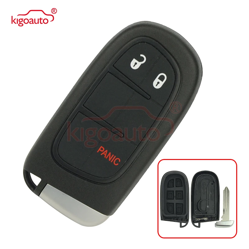 Kigoauto 68159657 GQ4-54T for Chrysler Dodge Jeep Cherokee 2+1 Button Smart Key Case 2014 2015
Kigoauto 68159657 GQ4-54T for Chrysler Dodge Jeep Cherokee 2+1 Button Smart Key Case 2014 2015