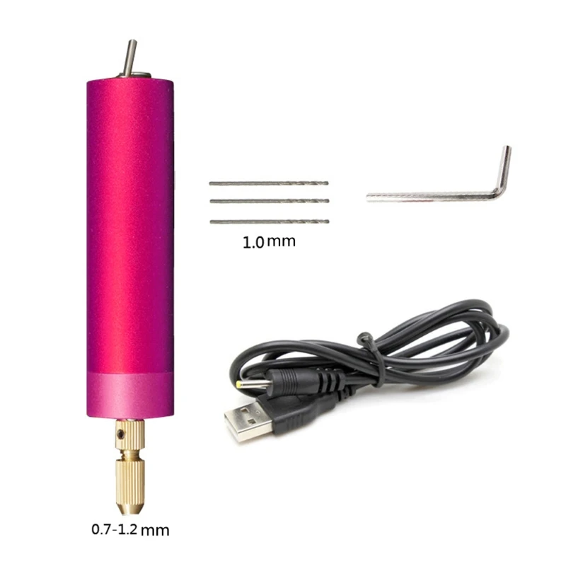 1 Kit DIY Micro Electric Aluminum Portable Handheld Drill Set Twist Drill Bits Rotary Tools Kit Resin Casting Jewelry Making
1 Kit DIY Micro Electric Aluminum Portable Handheld Drill Set Twist Drill Bits Rotary Tools Kit Resin Casting Jewelry Making