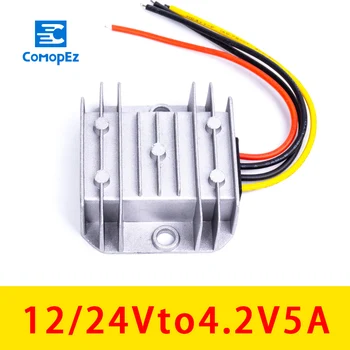 12 V 24 V to 4.2 V 5A Step-Down Module Waterproof Converter Car Power Supply 12V 24V Inverter to 4.2V DC Converter
12 V 24 V to 4.2 V 5A Step-Down Module Waterproof Converter Car Power Supply 12V 24V Inverter to 4.2V DC Converter