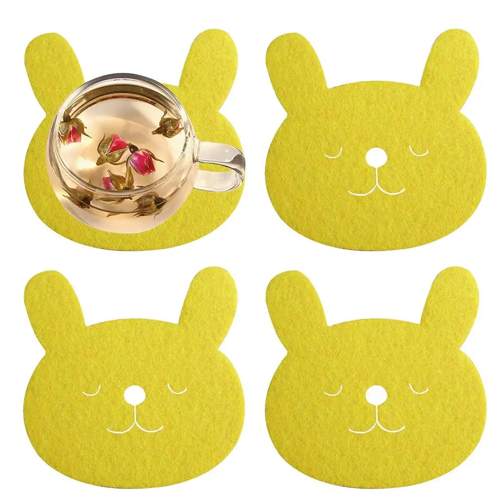 2020 Placemat Rabbit-shaped Table Mat Coaster Party Supplies for Easter Decoration Yellow Placemat
2020 Placemat Rabbit-shaped Table Mat Coaster Party Supplies for Easter Decoration Yellow Placemat
