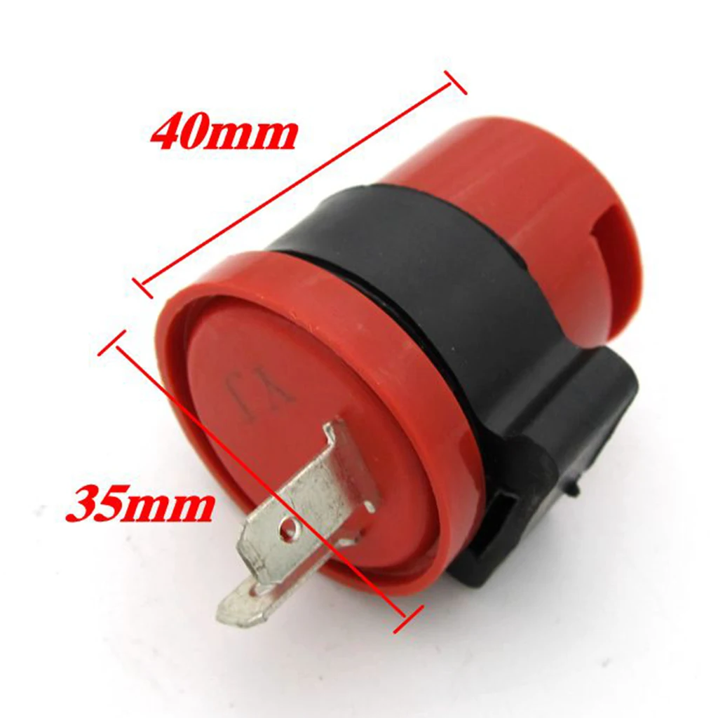 2Pin 6-12v Indicator Flasher Buzzer Relay Motorcycle Blinker Electronic 2Pin 6-12v Indicator Flasher Buzzer Relay Motorcycle Blinker Electronic